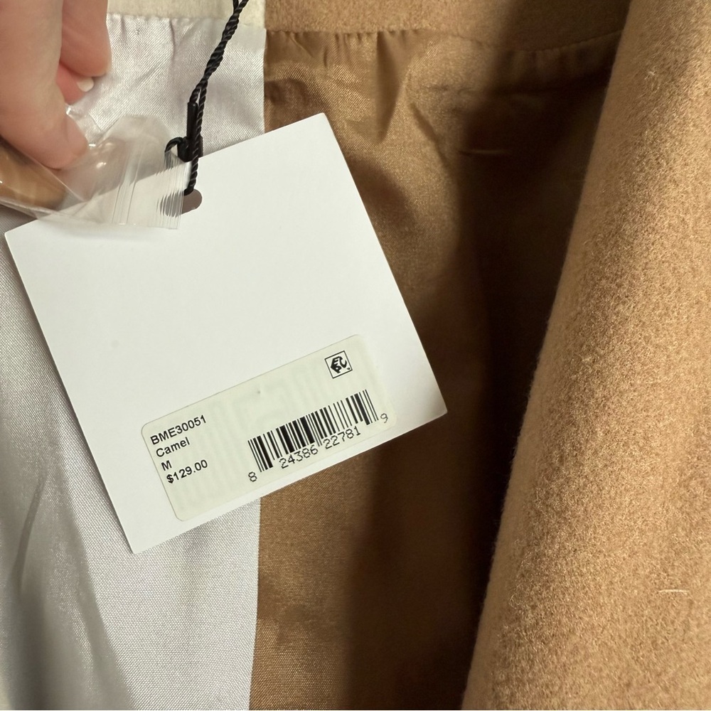 Steve Madden Caroline Colorblock Coat - Picture 6 of 7
